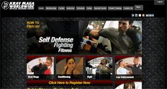 Desktop Screenshot of joinkravmaga.ca